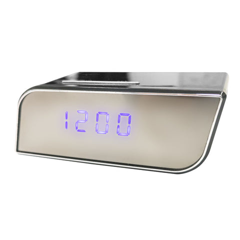 Reloj digital despertador con cámara espía y conexión WIFI